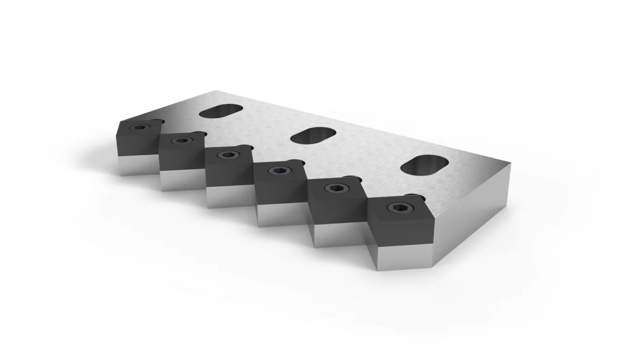 Vastaterät vaihdettavilla teräpaloilla