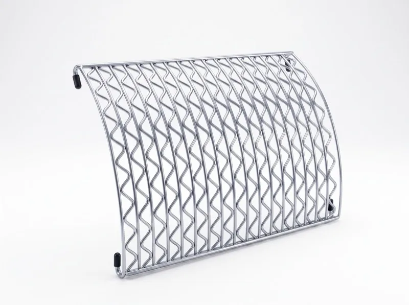 Harp screen and self-cleaning wire screen