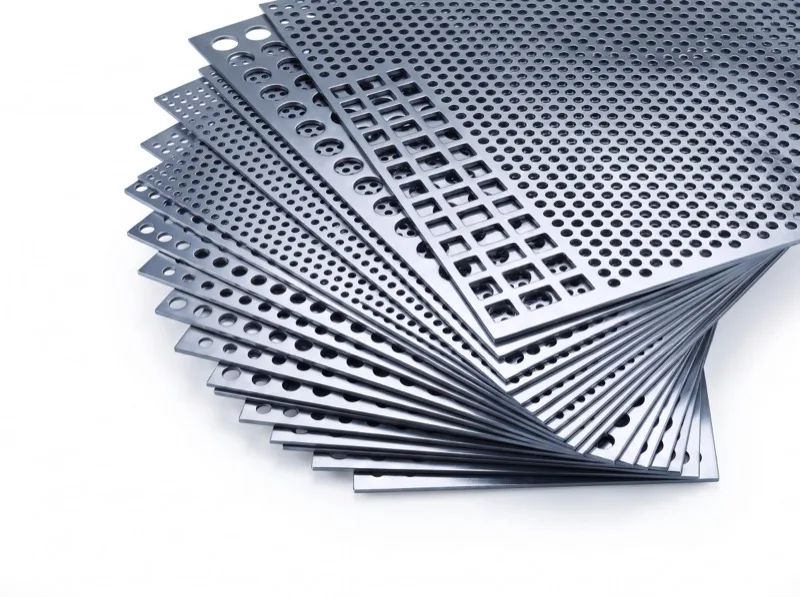 Perforated screen plates